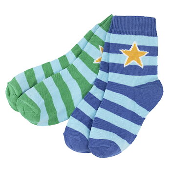 socks set STRIPES NAUTIC, FERN