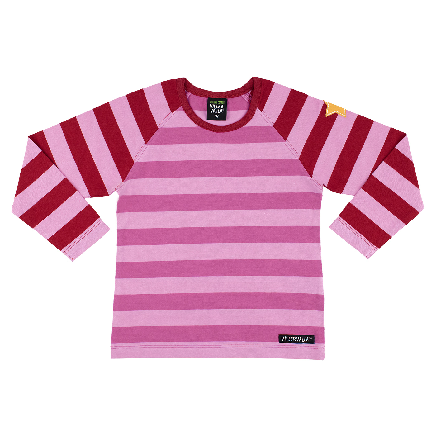t-shirt STRIPES SALSA/ROSE