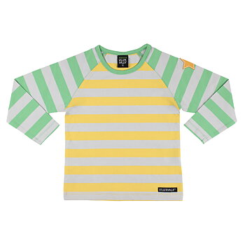 t-shirt STRIPES FERN/BANANA