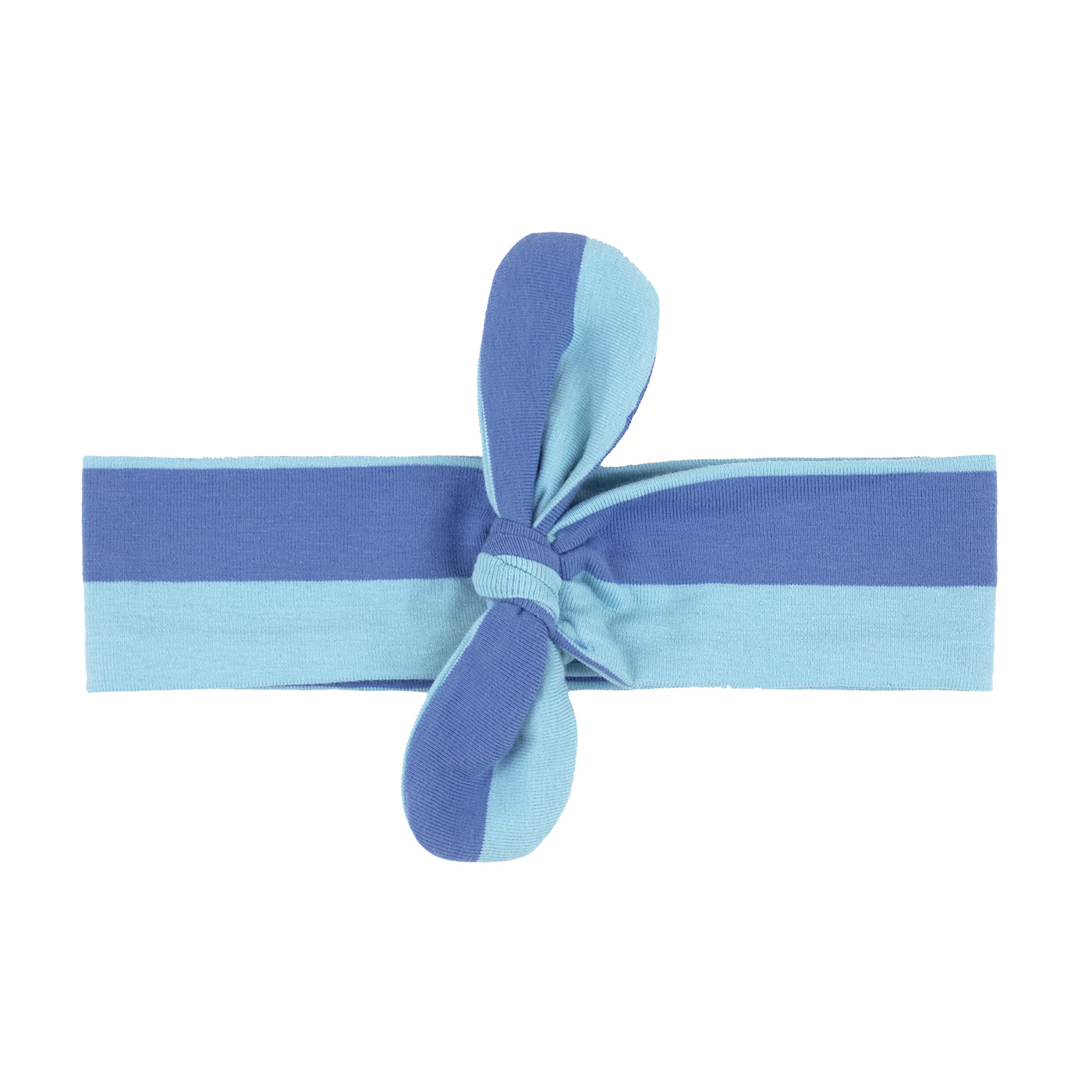 headband with knot STRIPES NAUTIC/LGT BREEZE