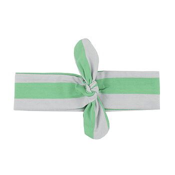 headband with knot STRIPES FERN/AIR
