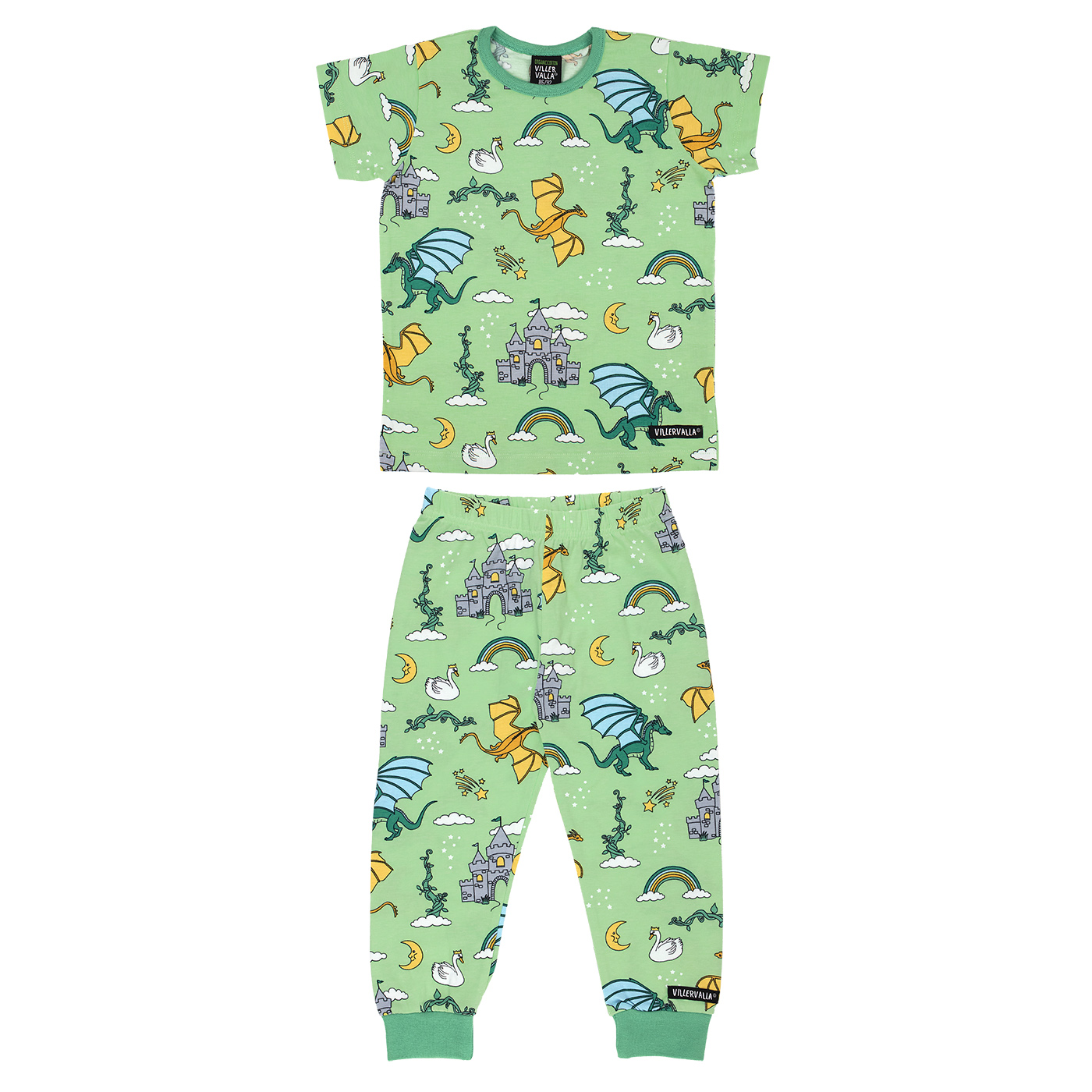 t-shirt & byxa set DREAMLAND LGT FERN