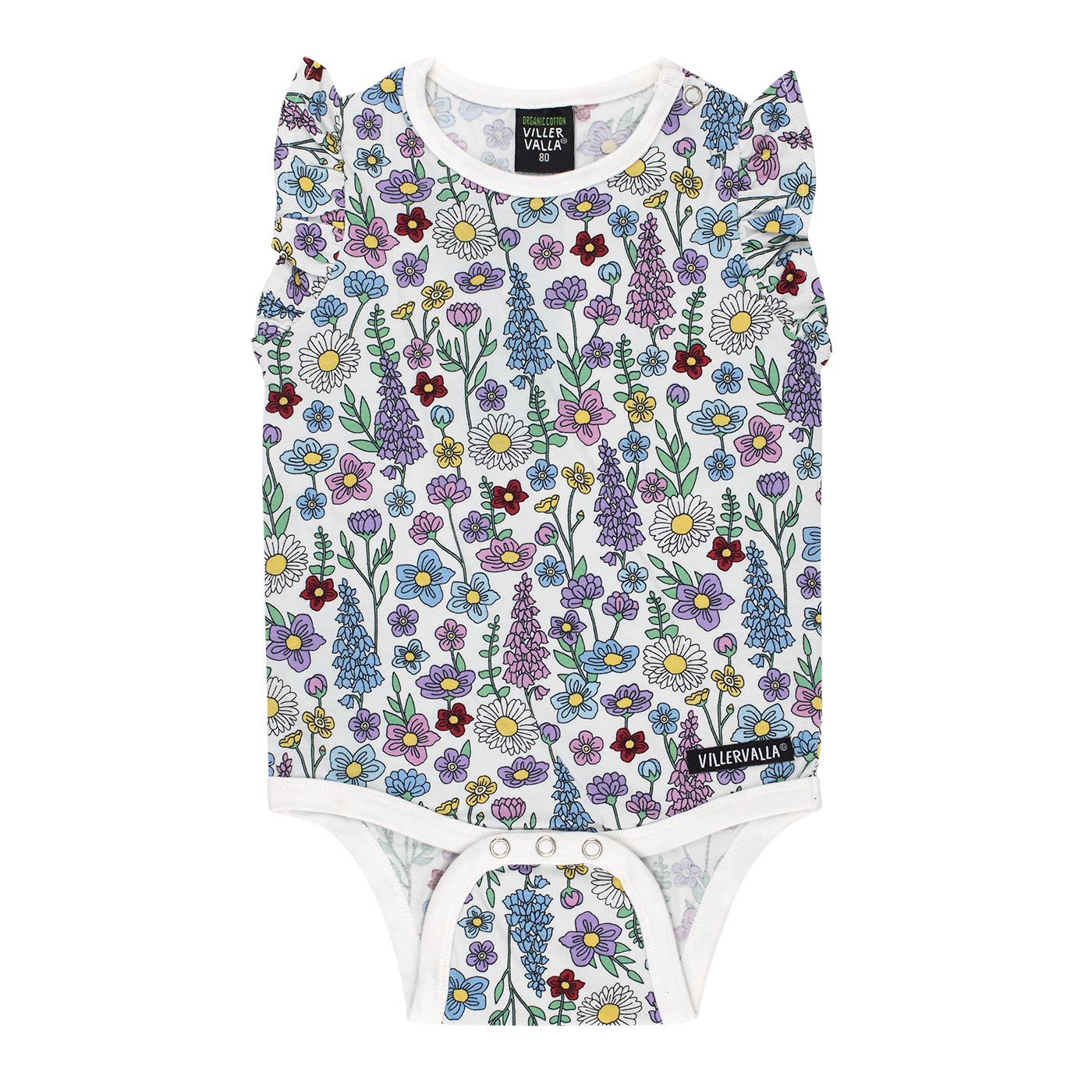 body med volang WILDFLOWERS