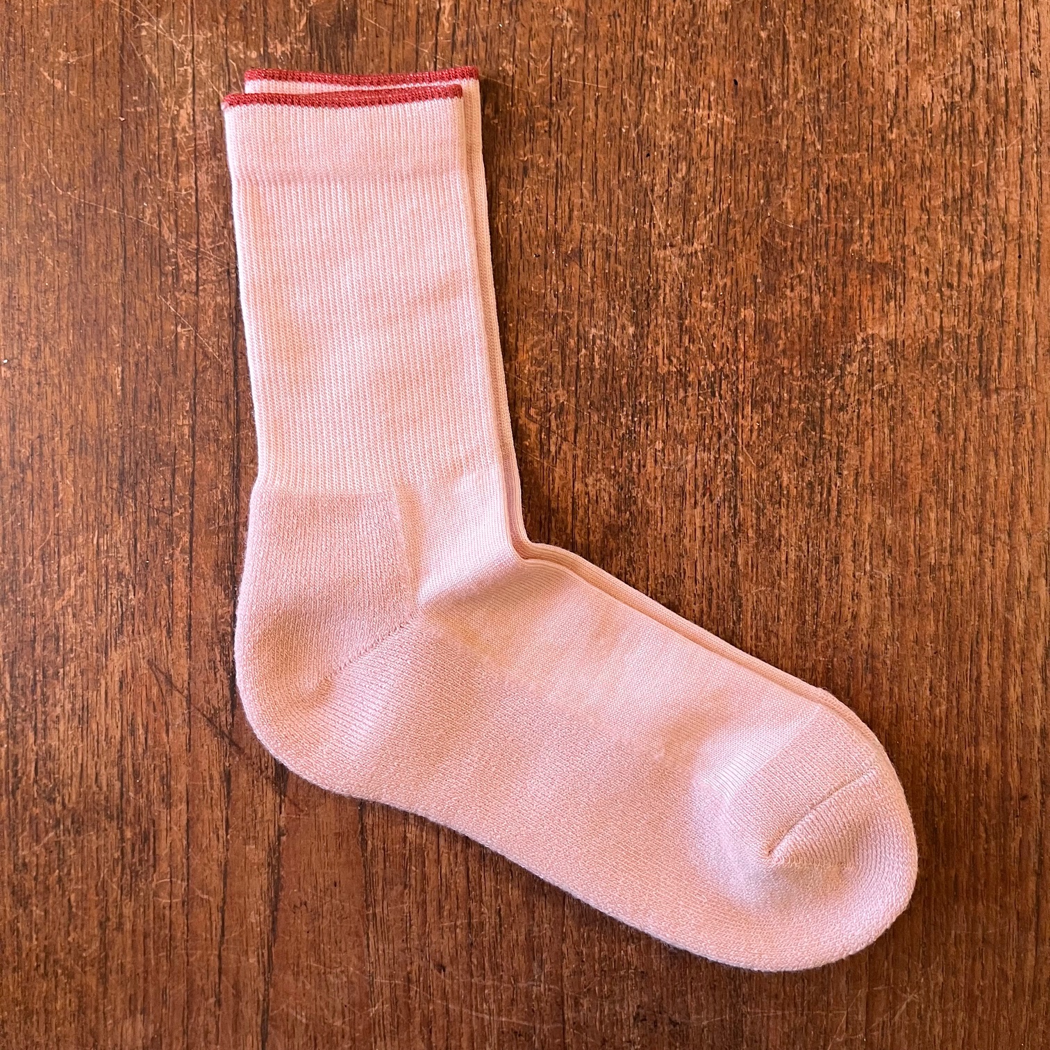 Filtad merinostrumpa Rosa - 2