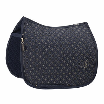 Eskadron Heritage 25/26 Highgloss Contrast Saddle Pad – Navy