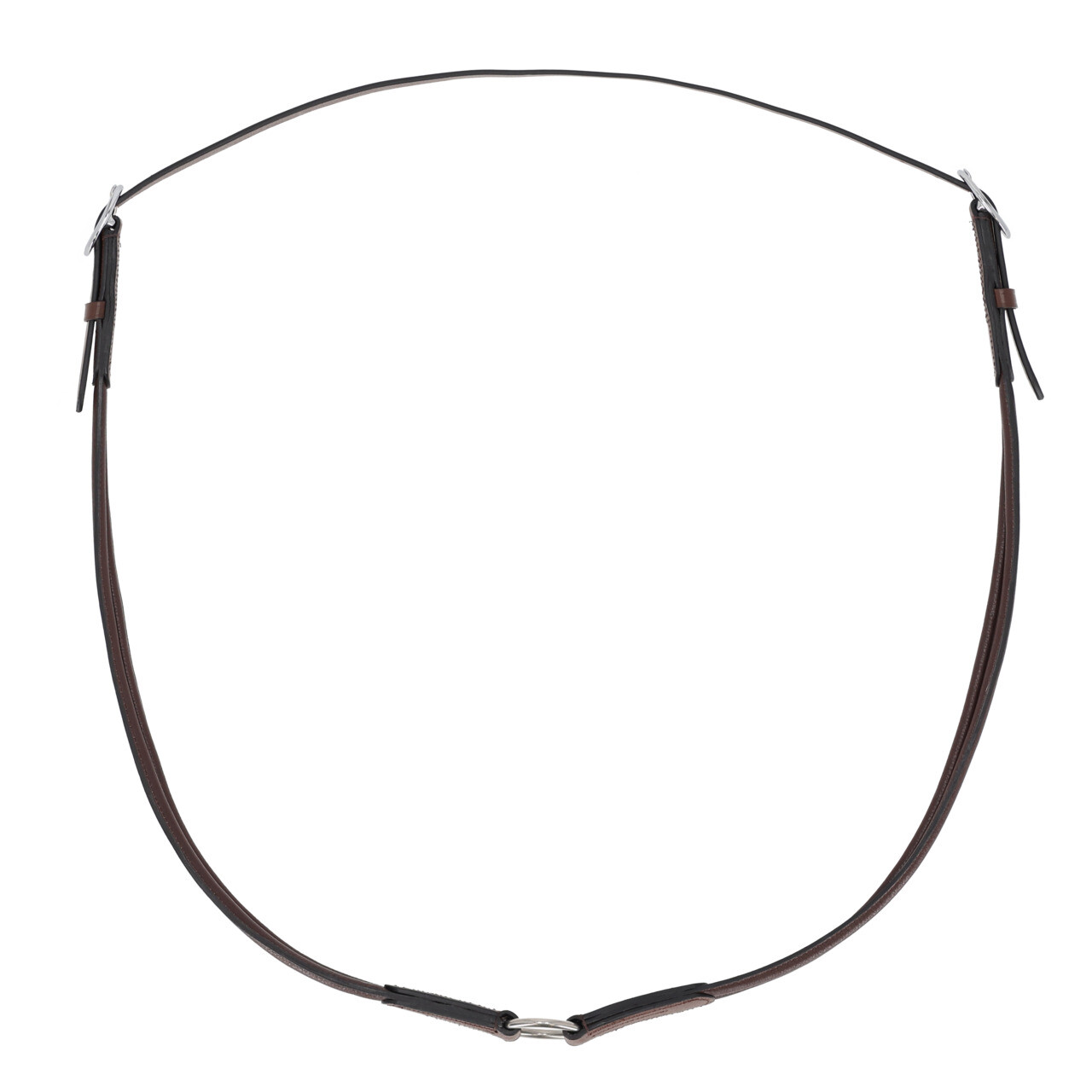 Neck rope adjustable in leather, Liberta QHP, brown - 2