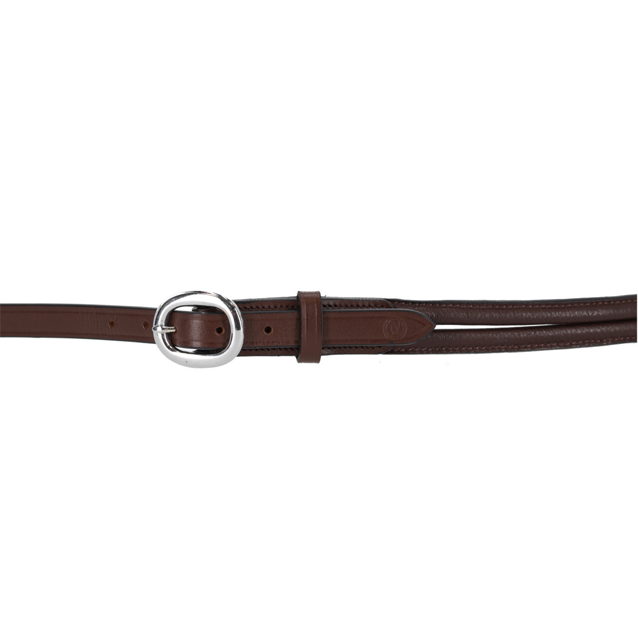 Neck rope adjustable in leather, Liberta QHP, brown - 10