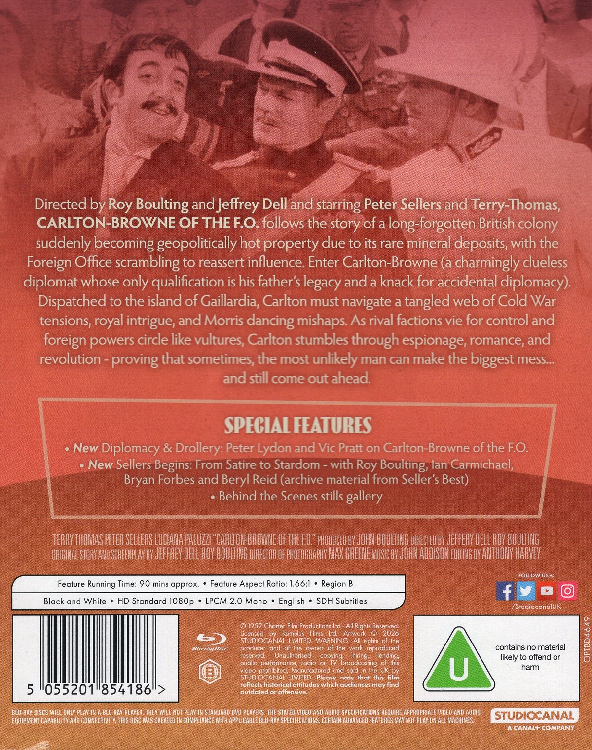Carlton-Browne of the F.O. (ej svensk text) (Blu-ray) - 2