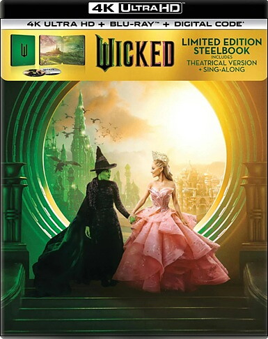 Wicked - Limited Edition Steelbook (BLU-RAY 4K ULTRA HD + BLU-RAY)