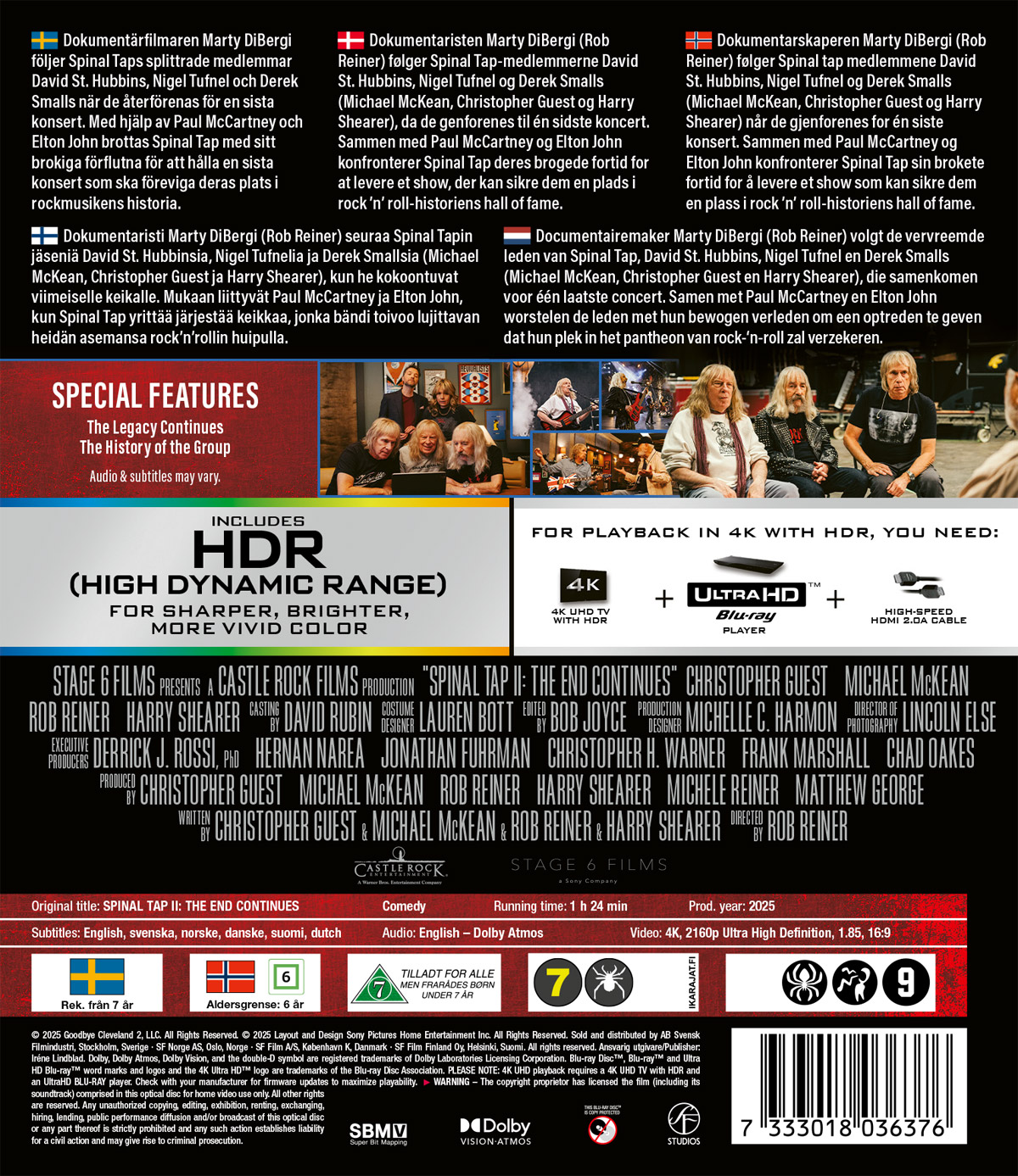 Spinal Tap II: The End Continues (4K Ultra HD) - 2