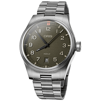 01 733 7805 4167-07 8 20 04LC Oris ProPilot Date 41 grön
