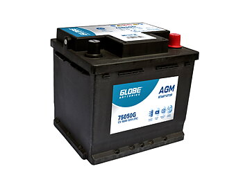 Globe AGM batteri  50Ah CCA 520 A (EN) 