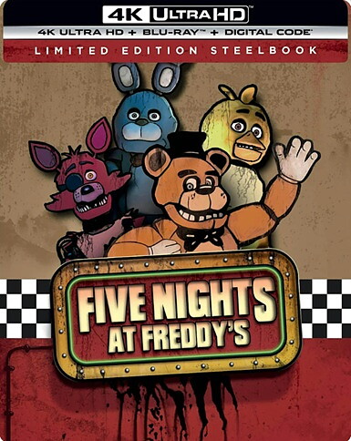 Five Nights At Freddy's - Limited Edition Steelbook (BLU-RAY 4K ULTRA HD + BLU-RAY)