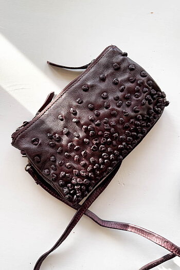 Unmade - Leather Petunia Clutch Brown