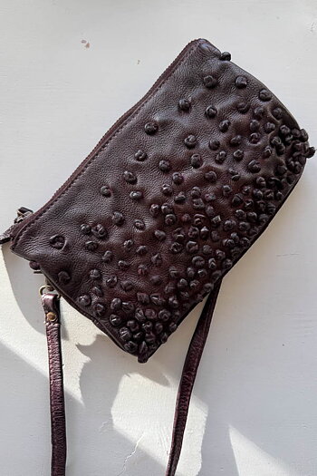 Unmade - Leather Petunia Clutch Brown