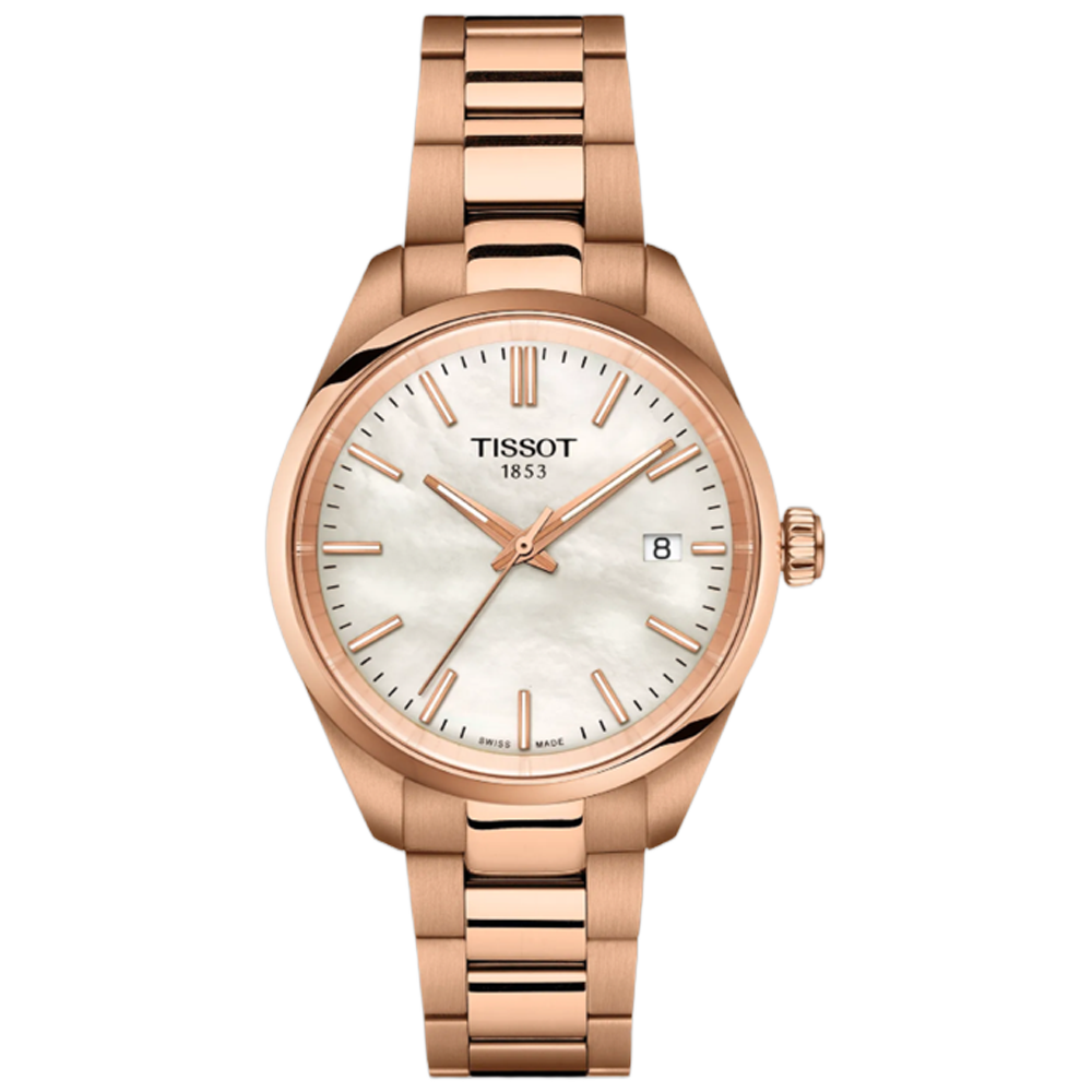T150.210.33.111.00 Tissot PR 100 34 pärlemor och rosé