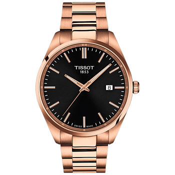 T150.410.33.051.00 Tissot PR 100 Quartz 40 svart och rosé 