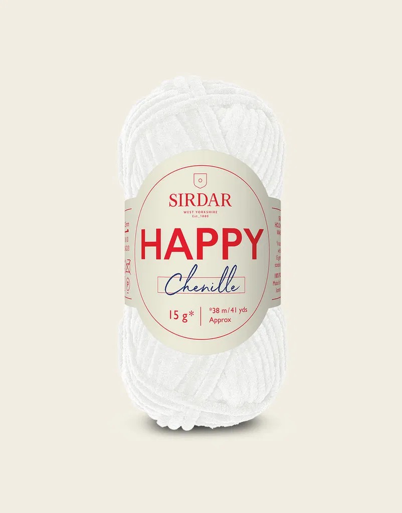 Happy Chenille - Snow Flake