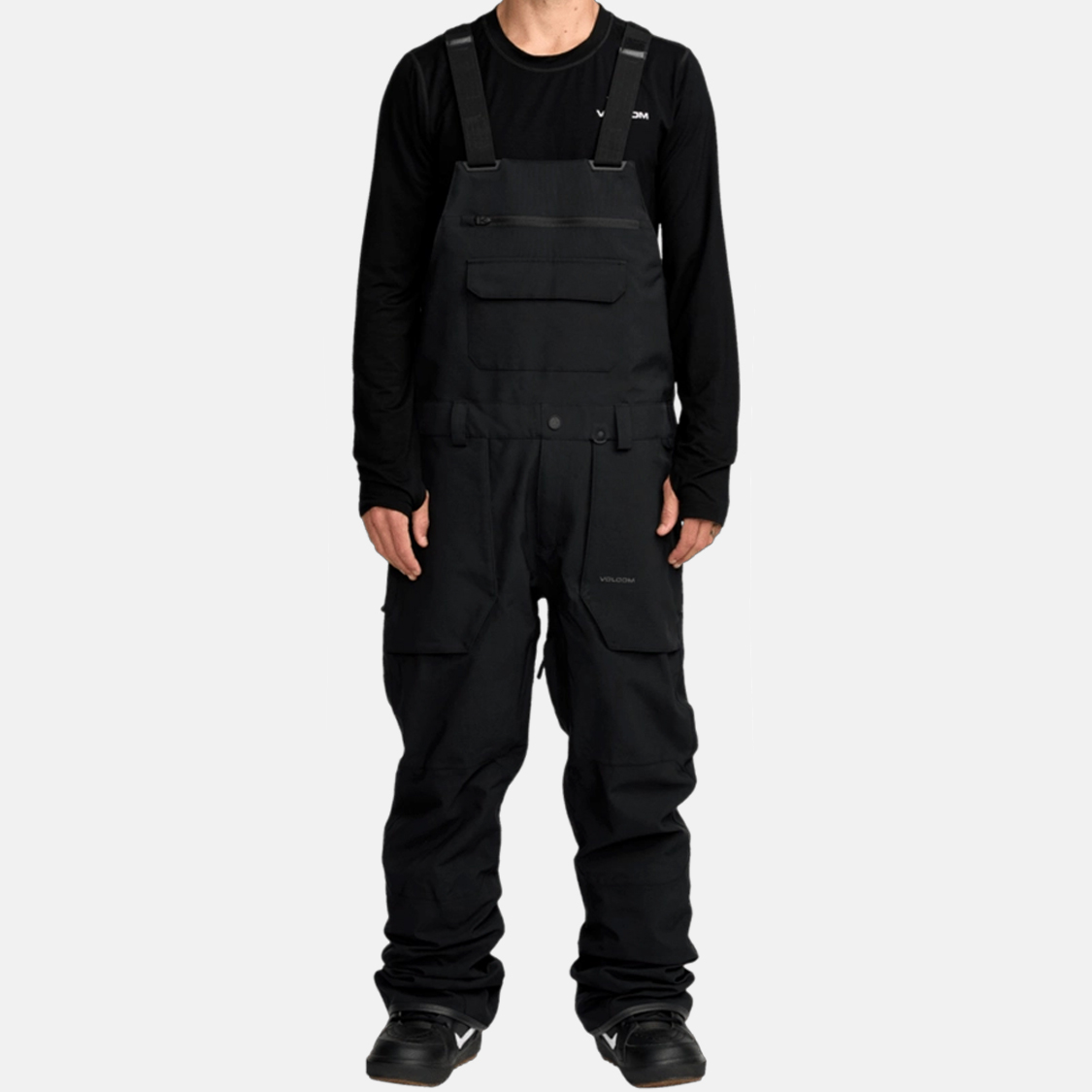 Volcom - Roan Bib Overall Pant Black - 2