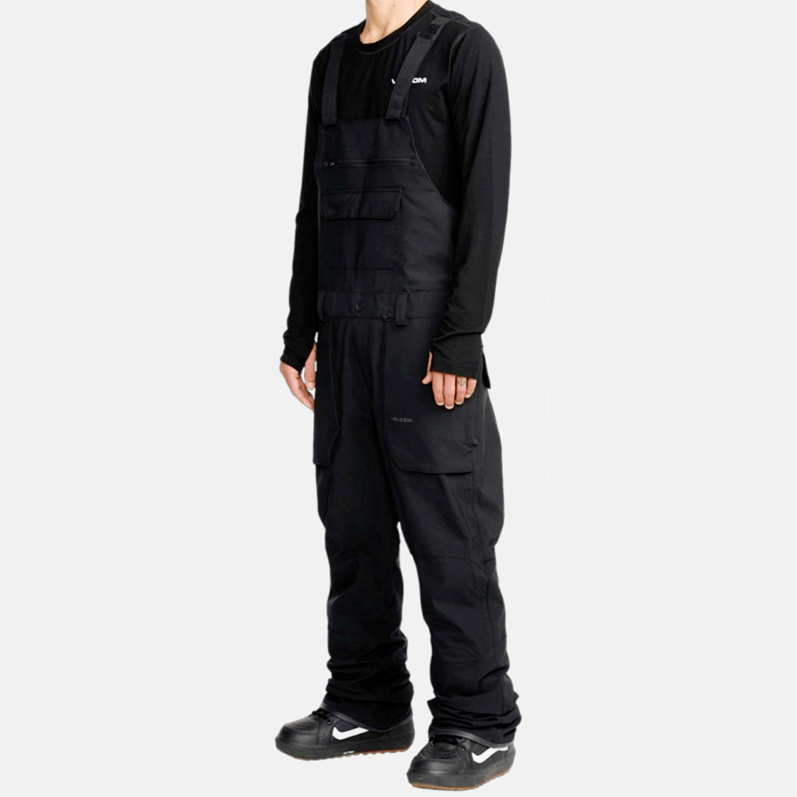 Volcom - Roan Bib Overall Pant Black