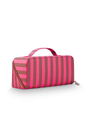 Pip Studio Necessär Cyrille Medium Stripe Pink - 2