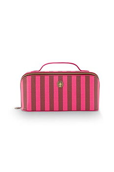 Pip Studio Necessär Cyrille Medium Stripe Pink