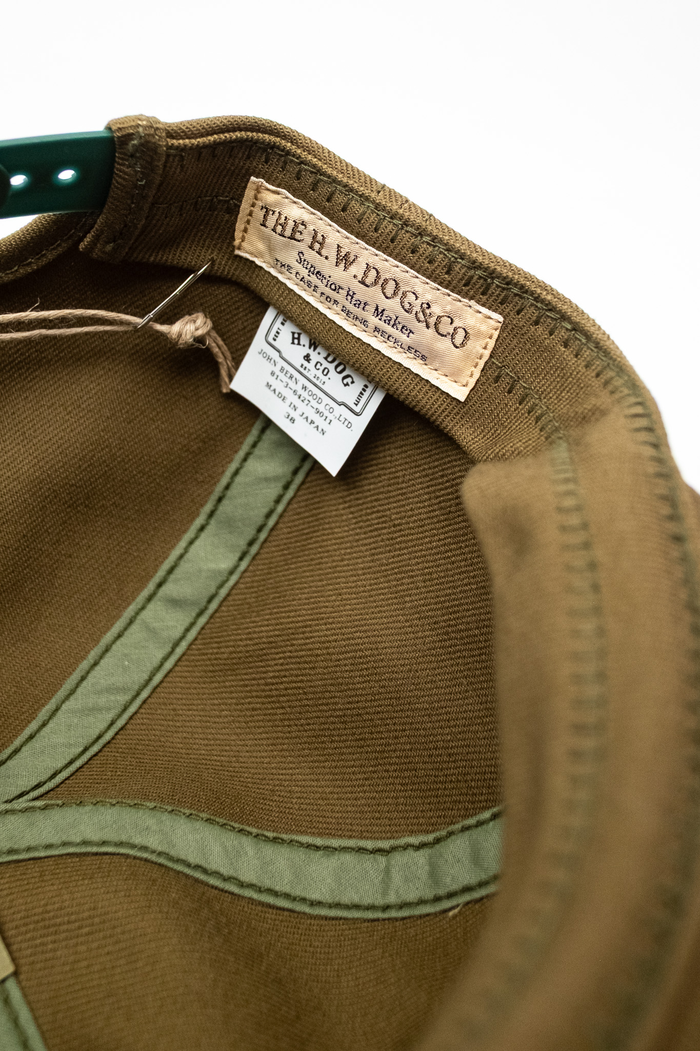 H.W. Dog & Co - Trucker Cap Olive - 6
