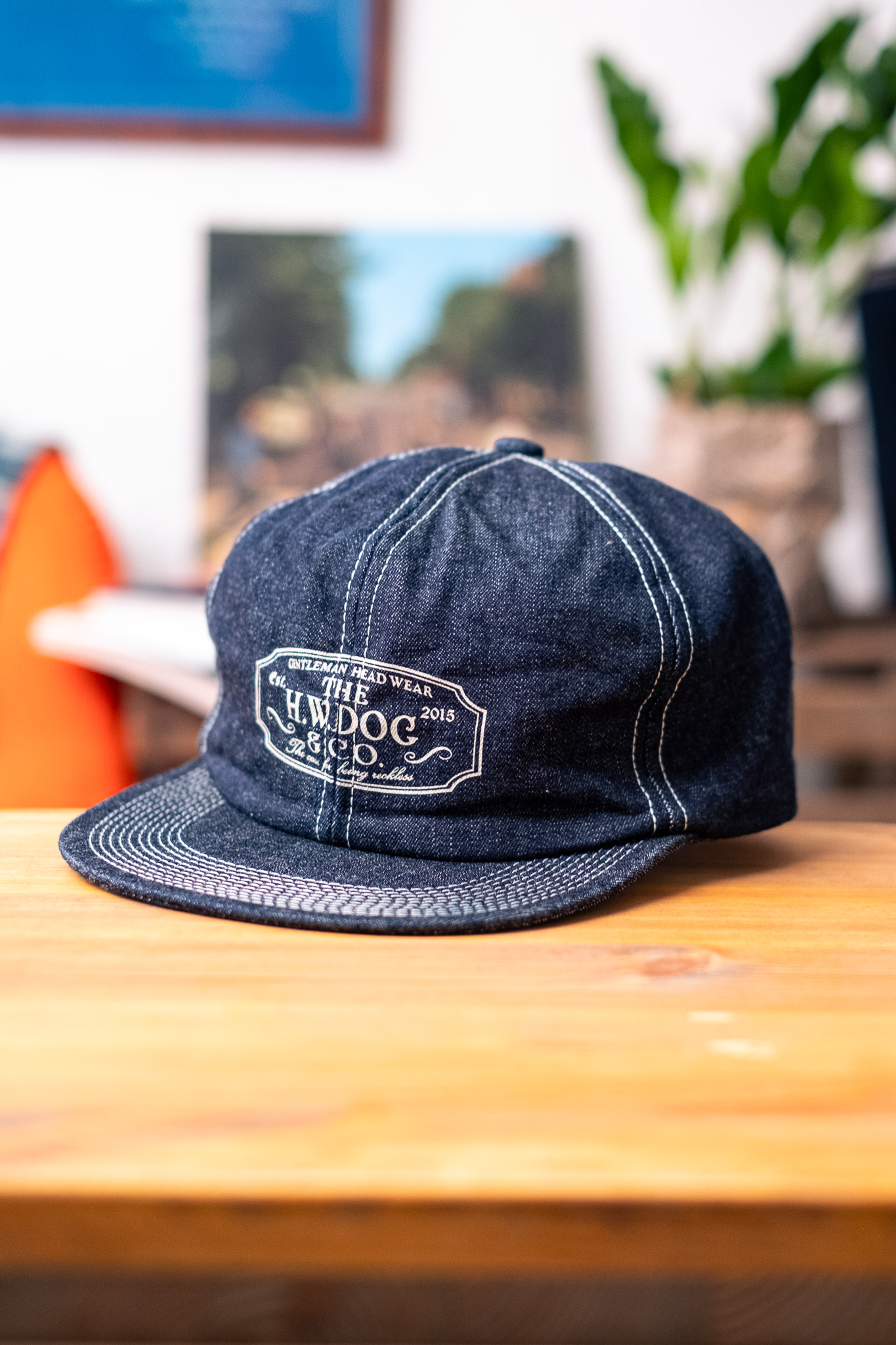 H.W. Dog & Co - Trucker Cap Denim Indigo - Göteborg Manufaktur