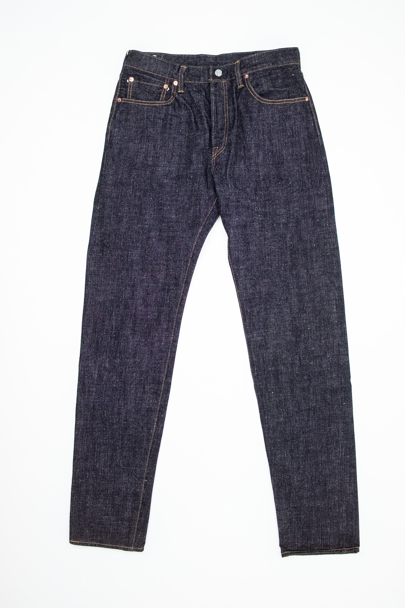 Omoto Denim - 0411 15.5oz Slub-Nep Denim Straight Fit - 2
