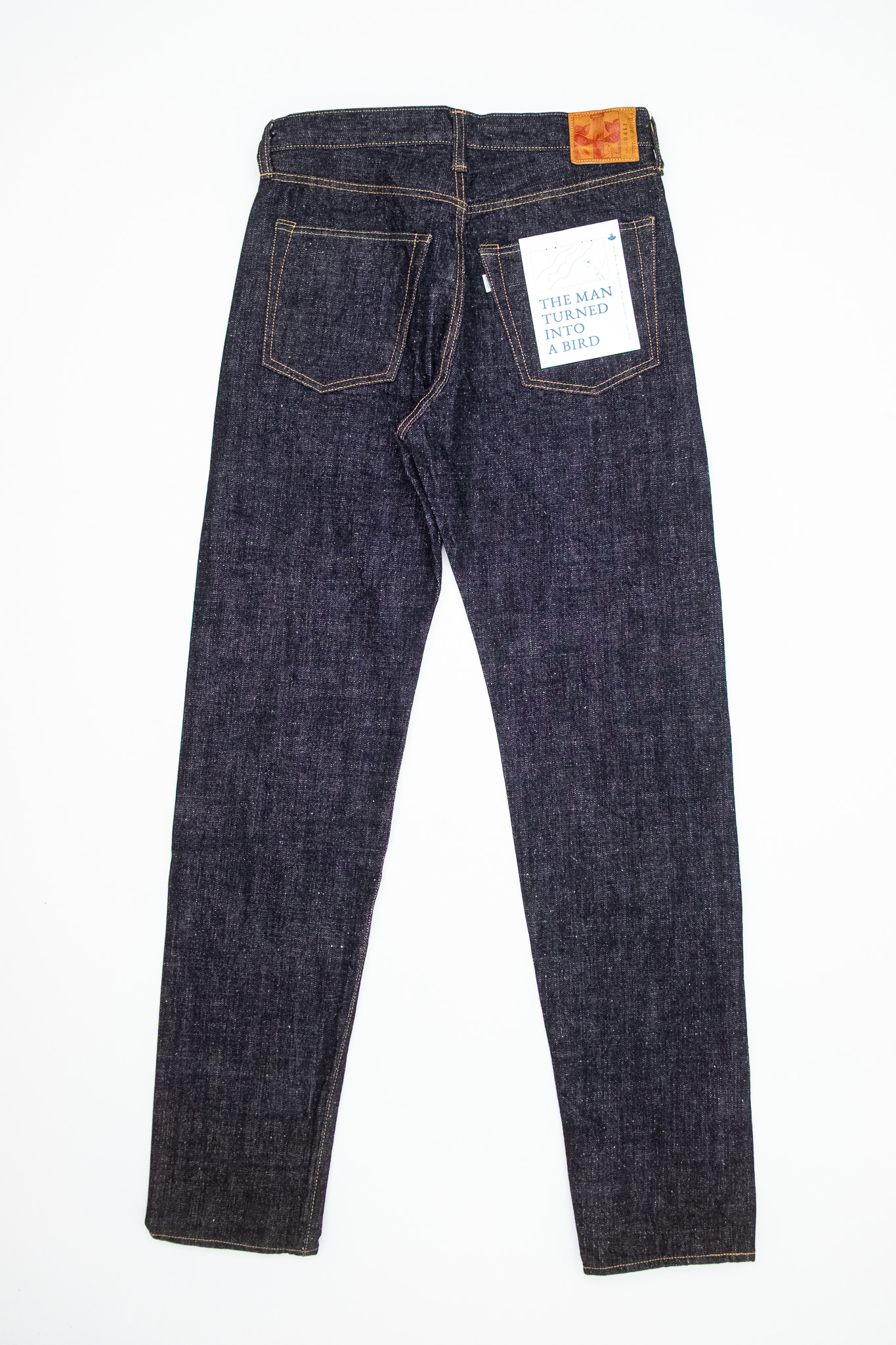Omoto Denim - 0411 15.5oz Slub-Nep Denim Straight Fit - 3