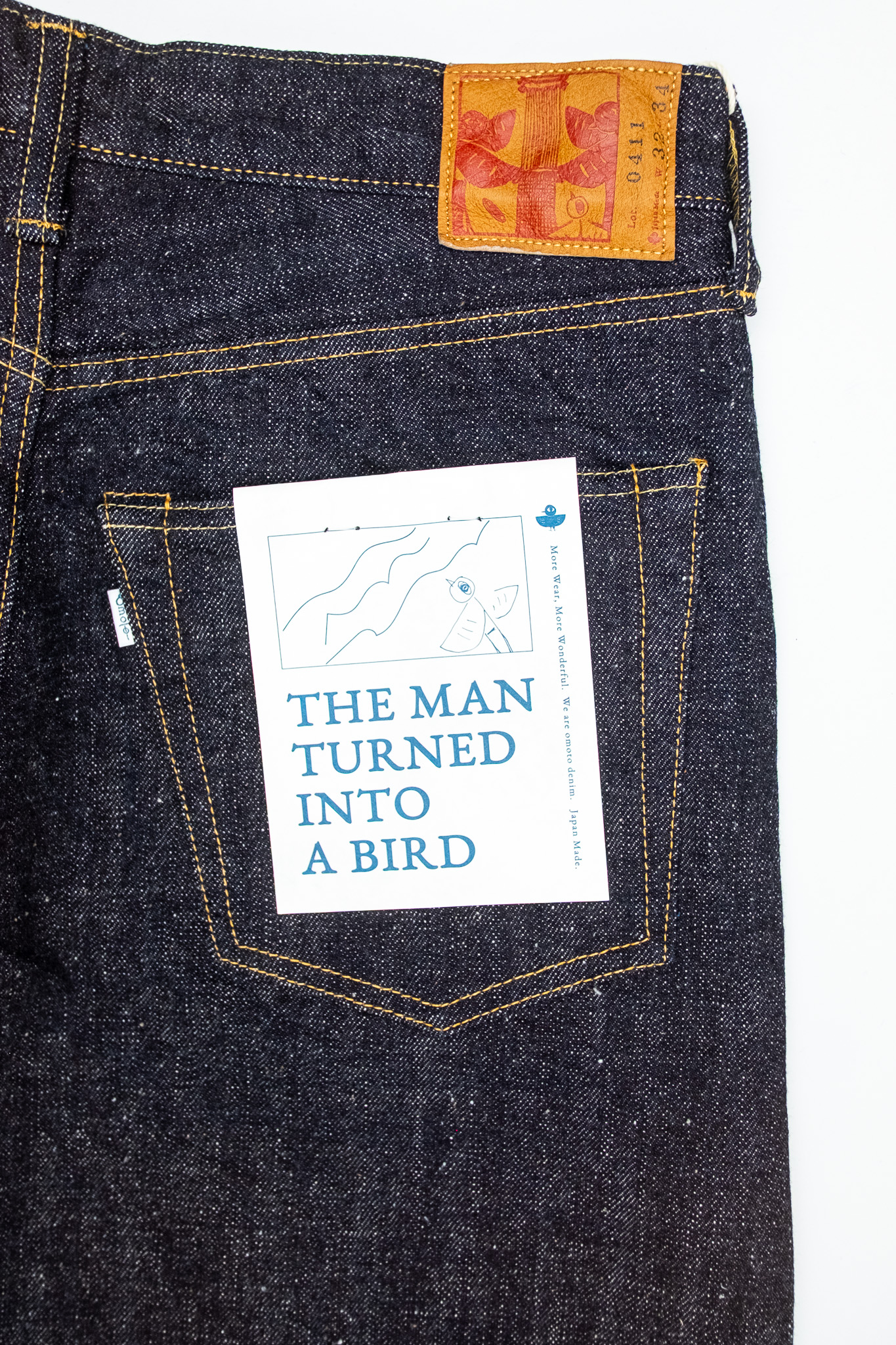 Omoto Denim - 0411 15.5oz Slub-Nep Denim Straight Fit - 9