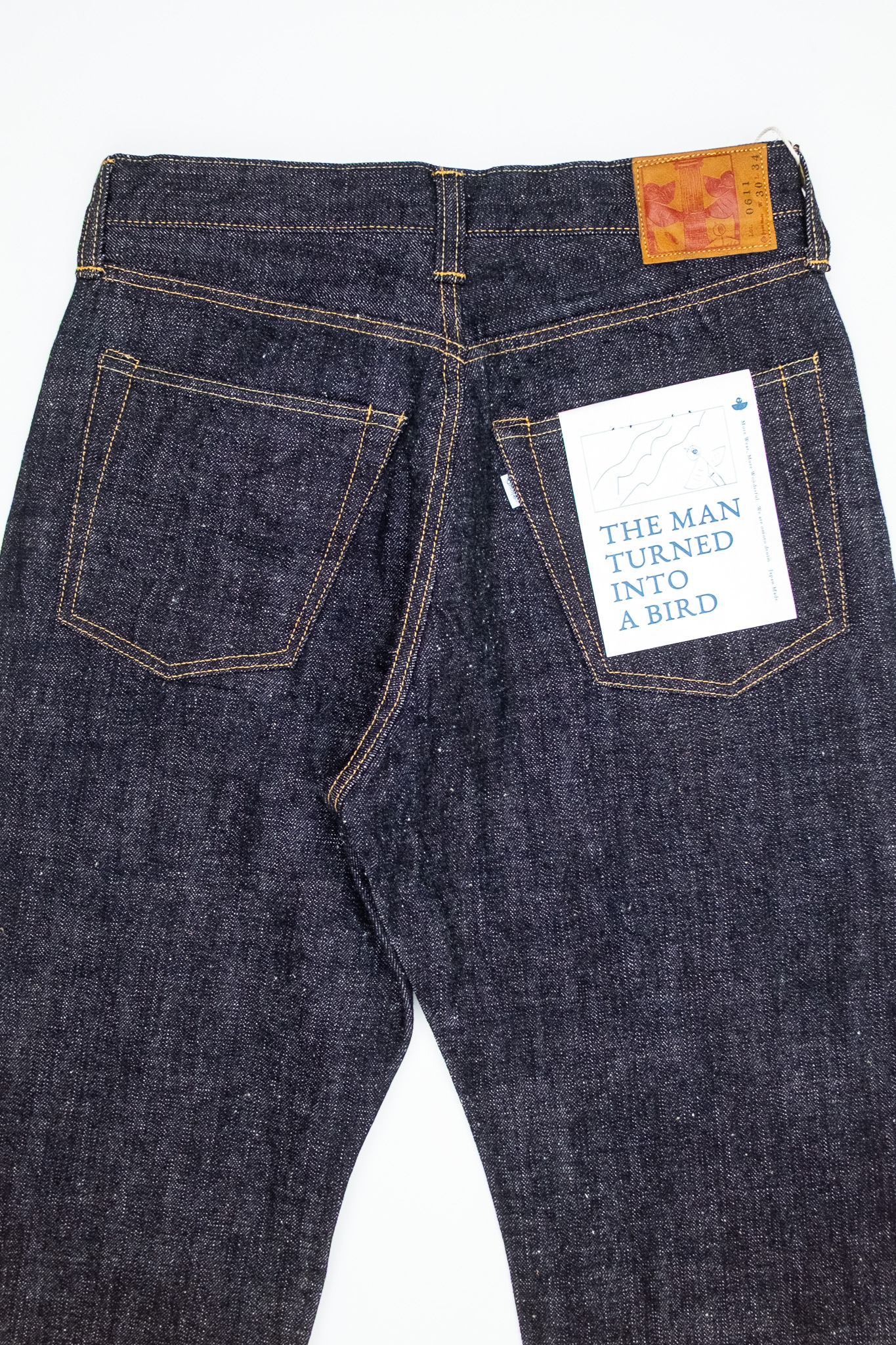 Omoto Denim - 0611 15.5oz Slub-Nep Denim Relaxed Fit - 8