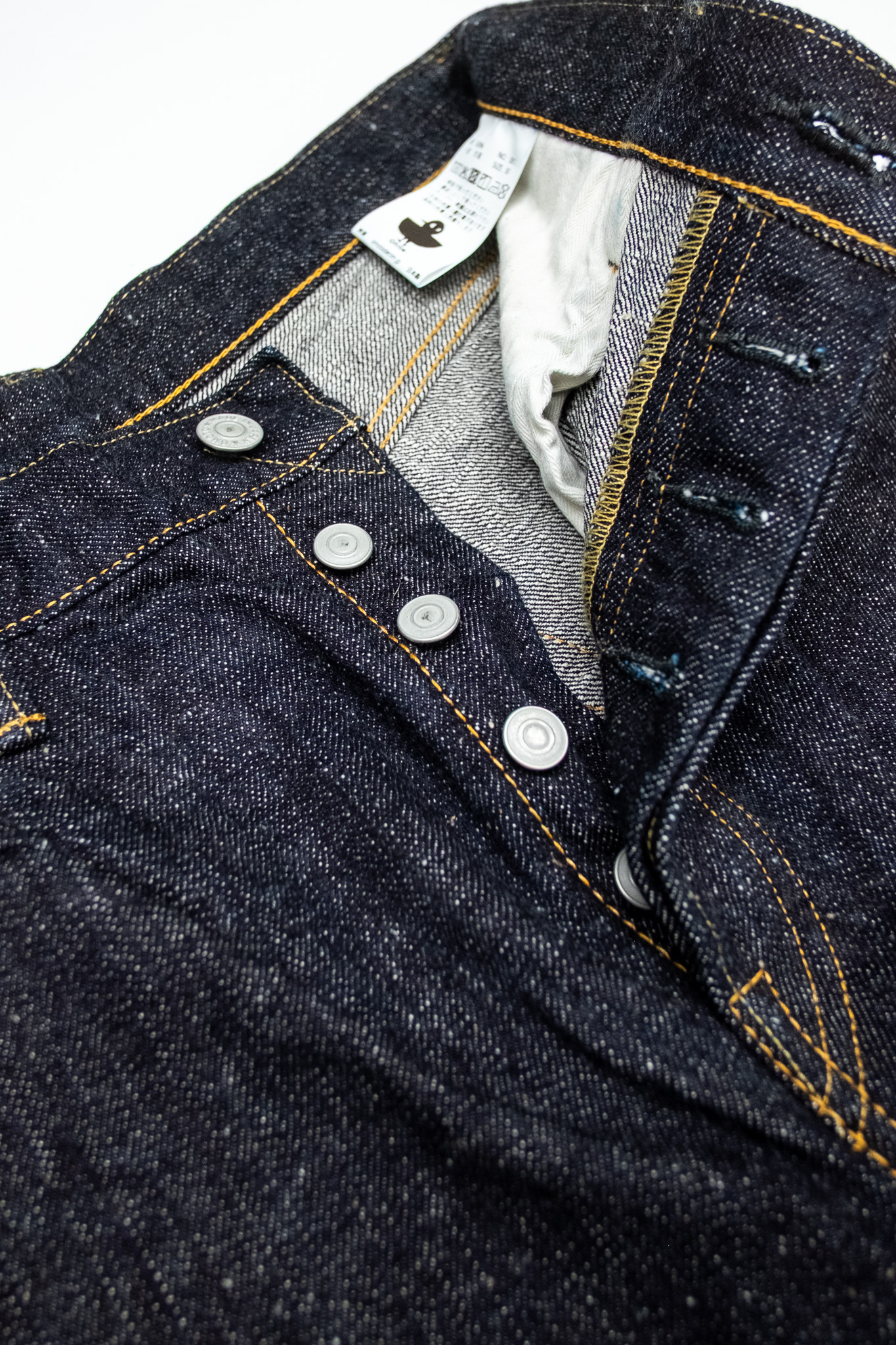 Omoto Denim - 0811 15.5oz Slub-Nep Denim Loose Fit - 7