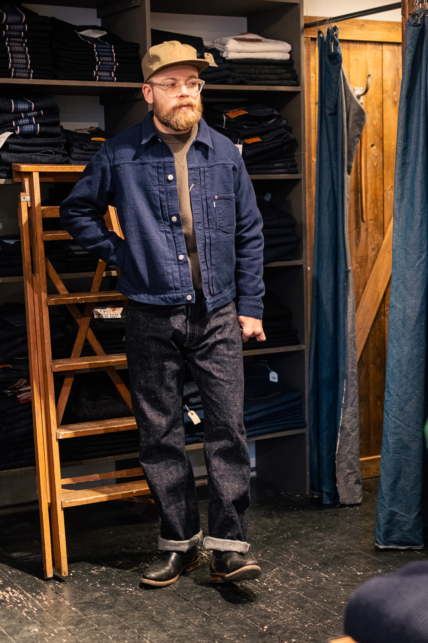 Omoto Denim - 3121 15.5oz Sashiko Jacket - 10