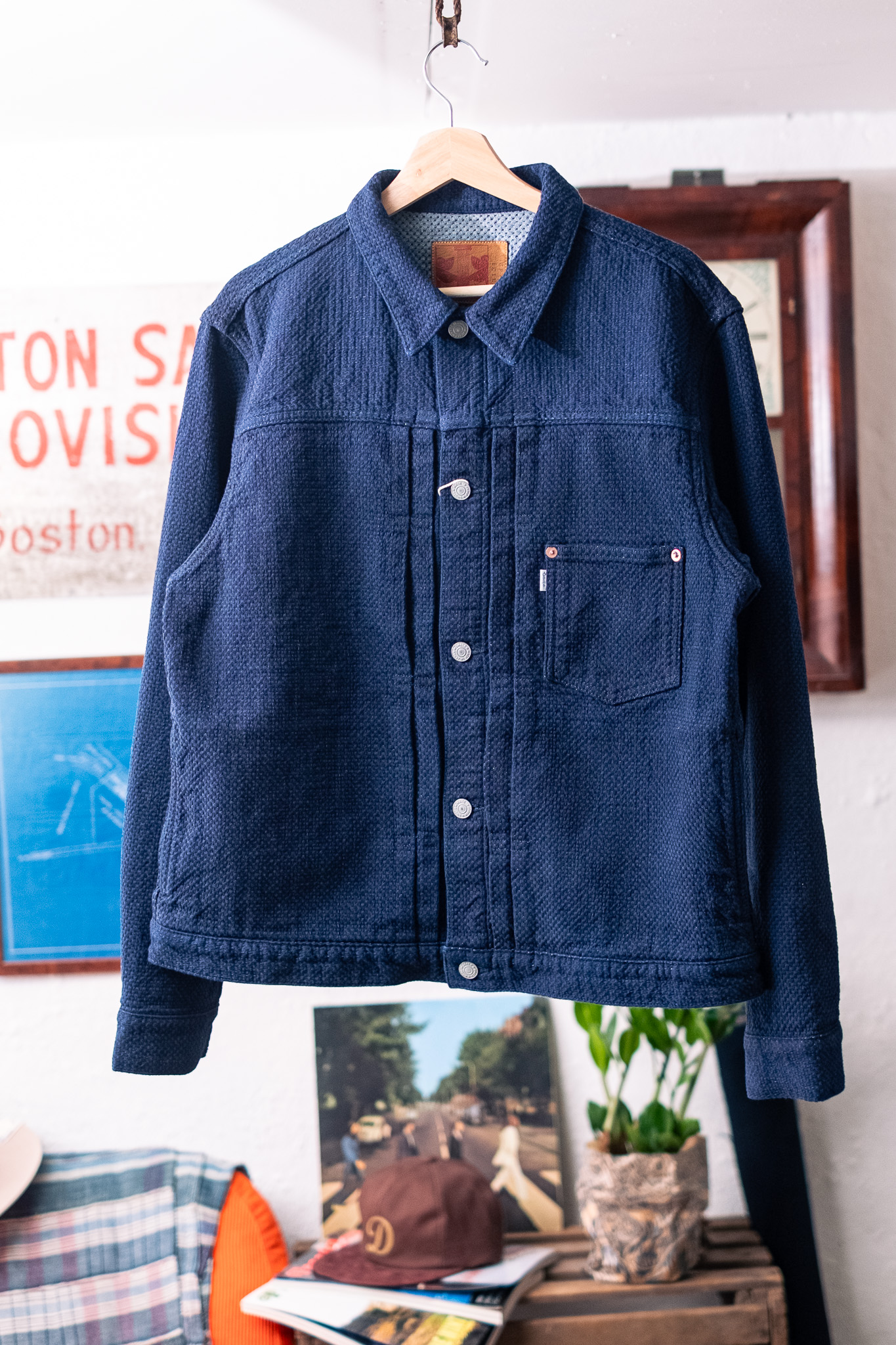 Omoto Denim - 3121 15.5oz Sashiko Jacket