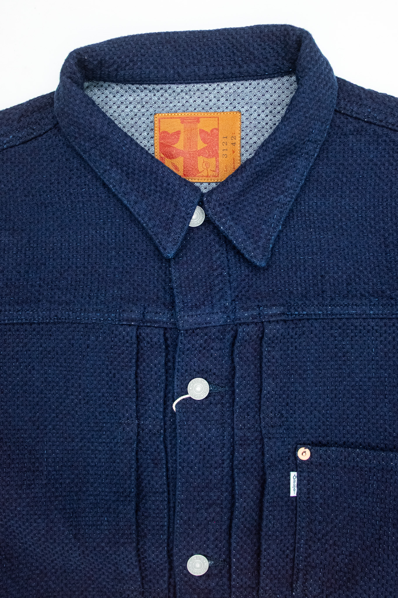 Omoto Denim - 3121 15.5oz Sashiko Jacket - 4