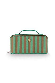 Pip Studio Necessär Cyrille Medium Stripe Green