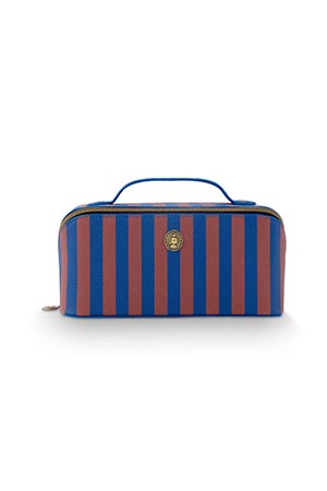 Pip Studio Necessär Cyrille Medium Stripe Blue