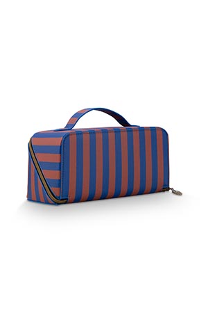 Pip Studio Necessär Cyrille Medium Stripe Blue - 2