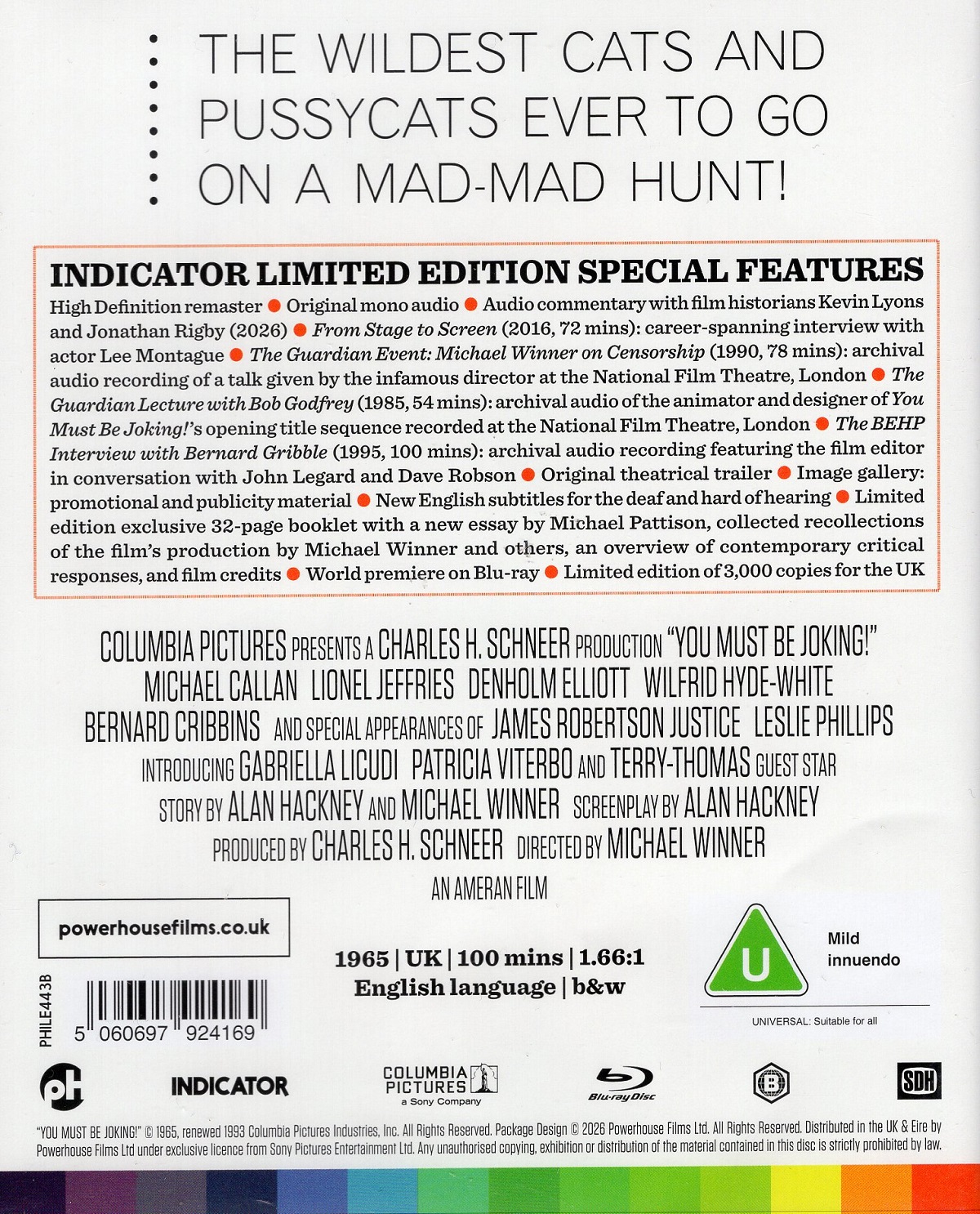 You Must Be Joking! (Limited Edition) (ej svensk text) (Blu-ray) - 2