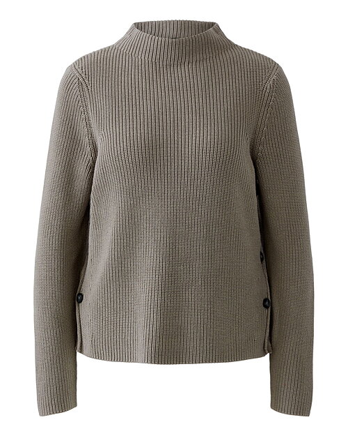Jumper med knappar i sidan mullvad