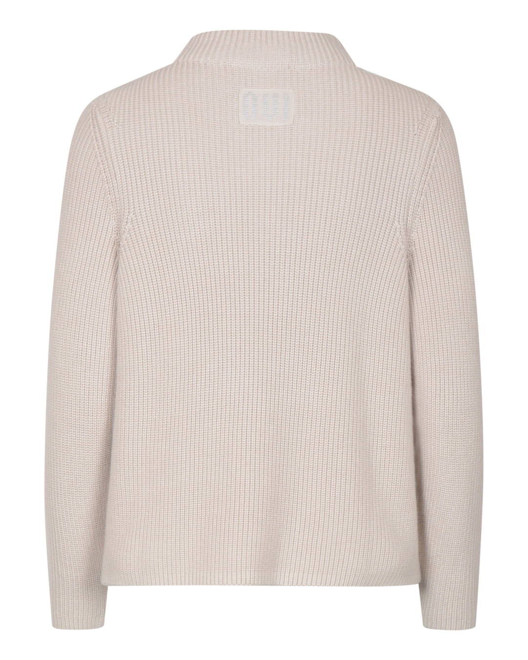 Jumper med knappar i sidan ljusbeige - 2