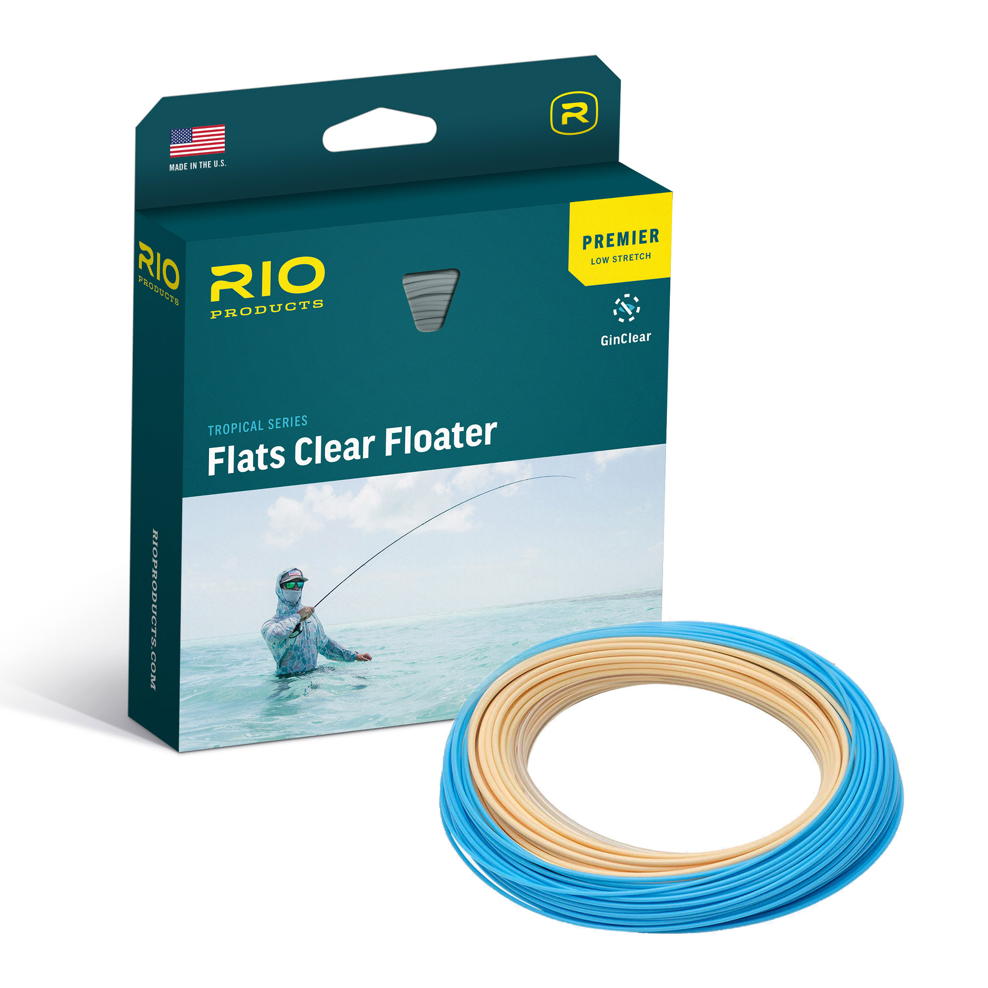 RIO Premier Flats Clear Tip Floater Fluglina