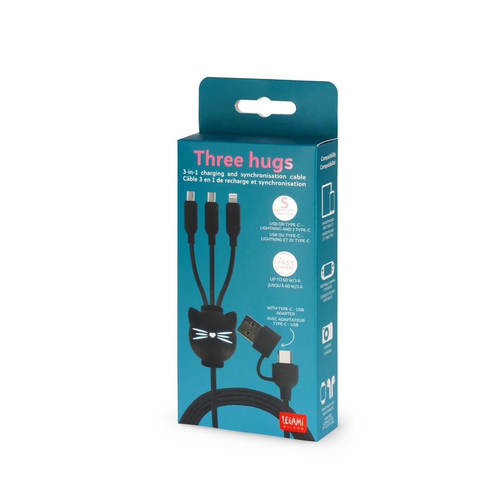Laddningskabel, Three hugs, Kitty  - 2