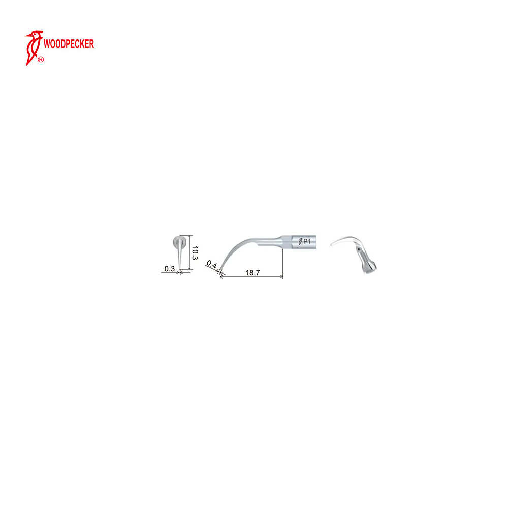 Woodpecker®Ultraljud spets Sirona kompatibel PS1, 1st.