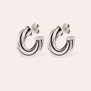 Atik Hoop Earrings Midle size