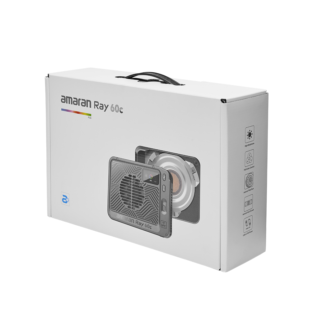 Amaran Ray 60c RGB-Vollfarb-COB-Lampe (EU) - 10