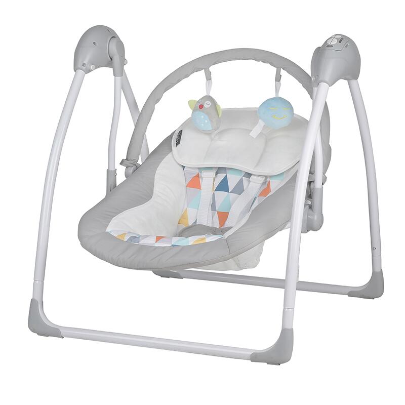 Coccolle Velio Greystone – Elektrisk Babygunga för Nyfödda