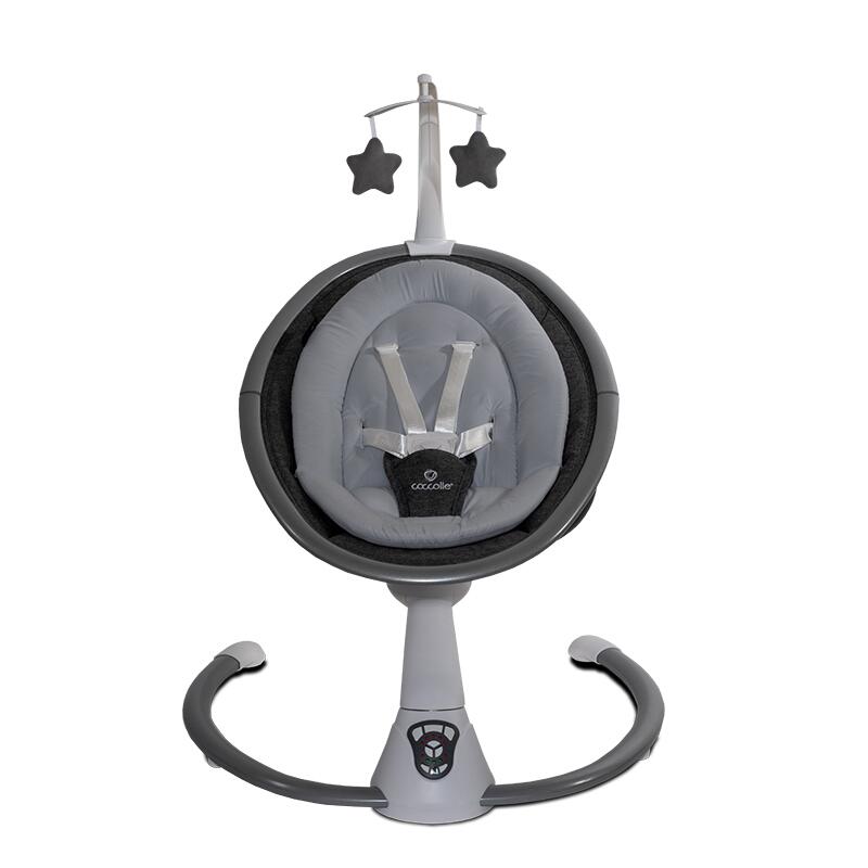 Coccolle Freya Anthracite – Smart 360° Elektrisk Babysitter med Automatisk Rörelsesensor - 5