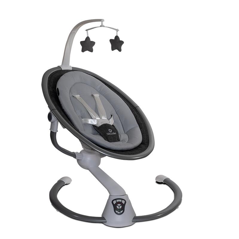 Coccolle Freya Anthracite – Smart 360° Elektrisk Babysitter med Automatisk Rörelsesensor - 7